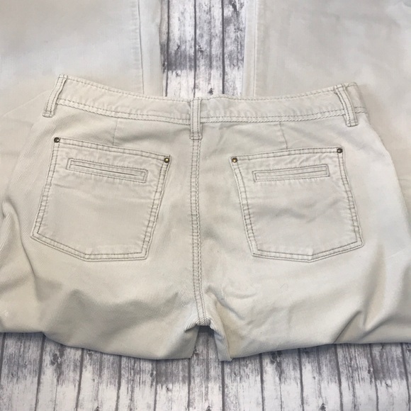 Eddie Bauer Cream Corduroy Pants - Picture 4 of 5